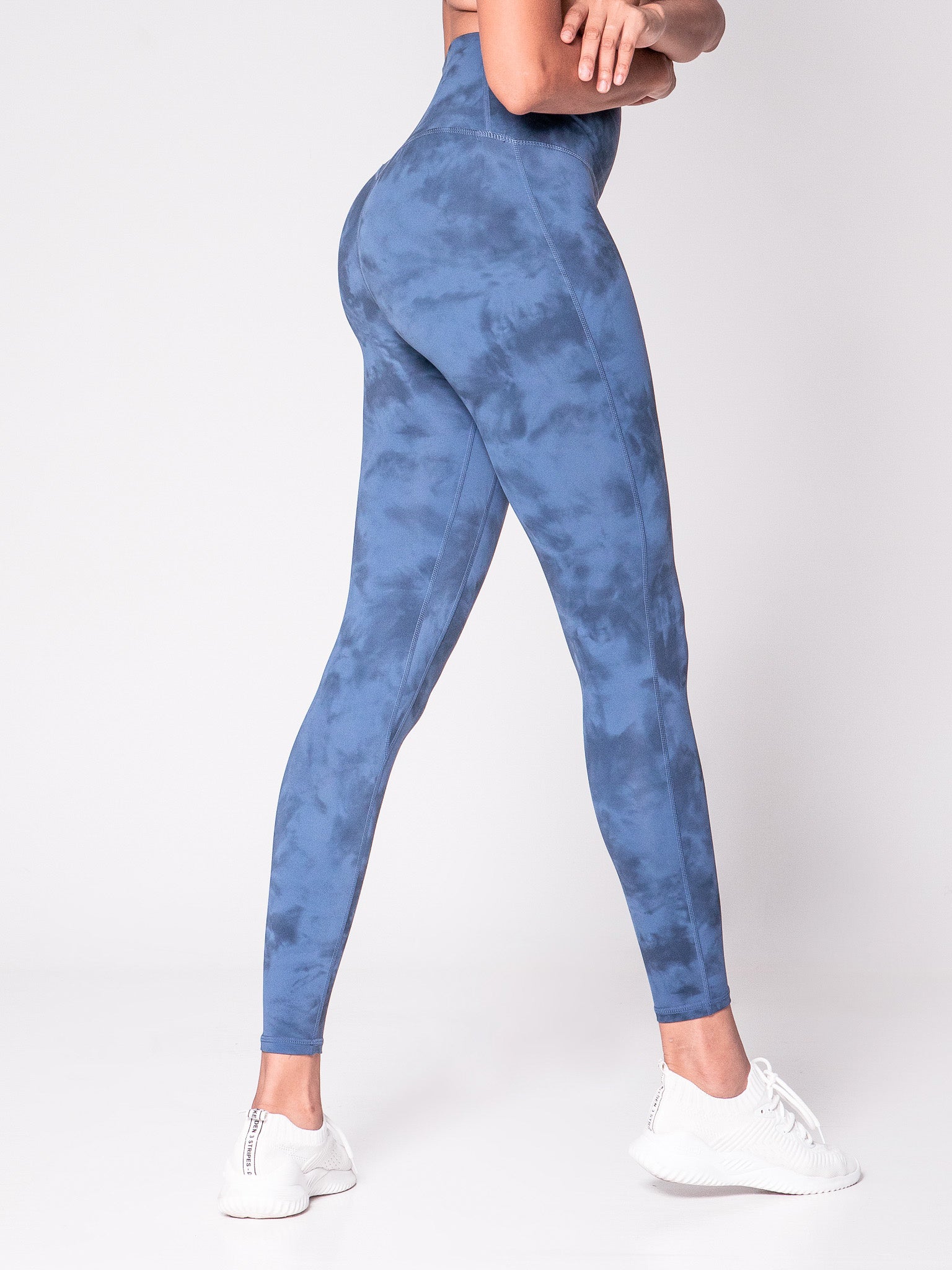 Tie Dyed Party II Tights - Midnight