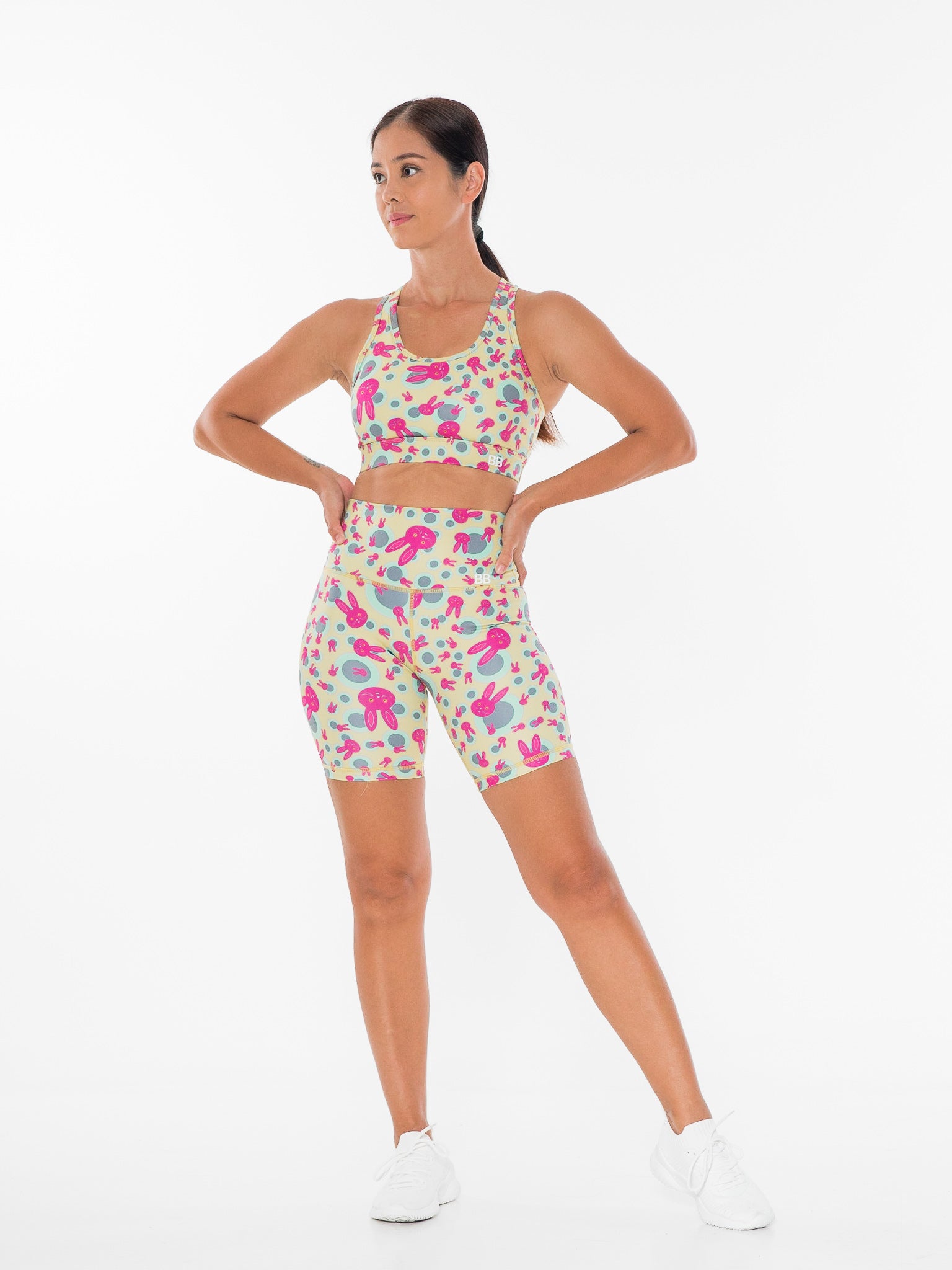 Hey Bunny Biker Shorts