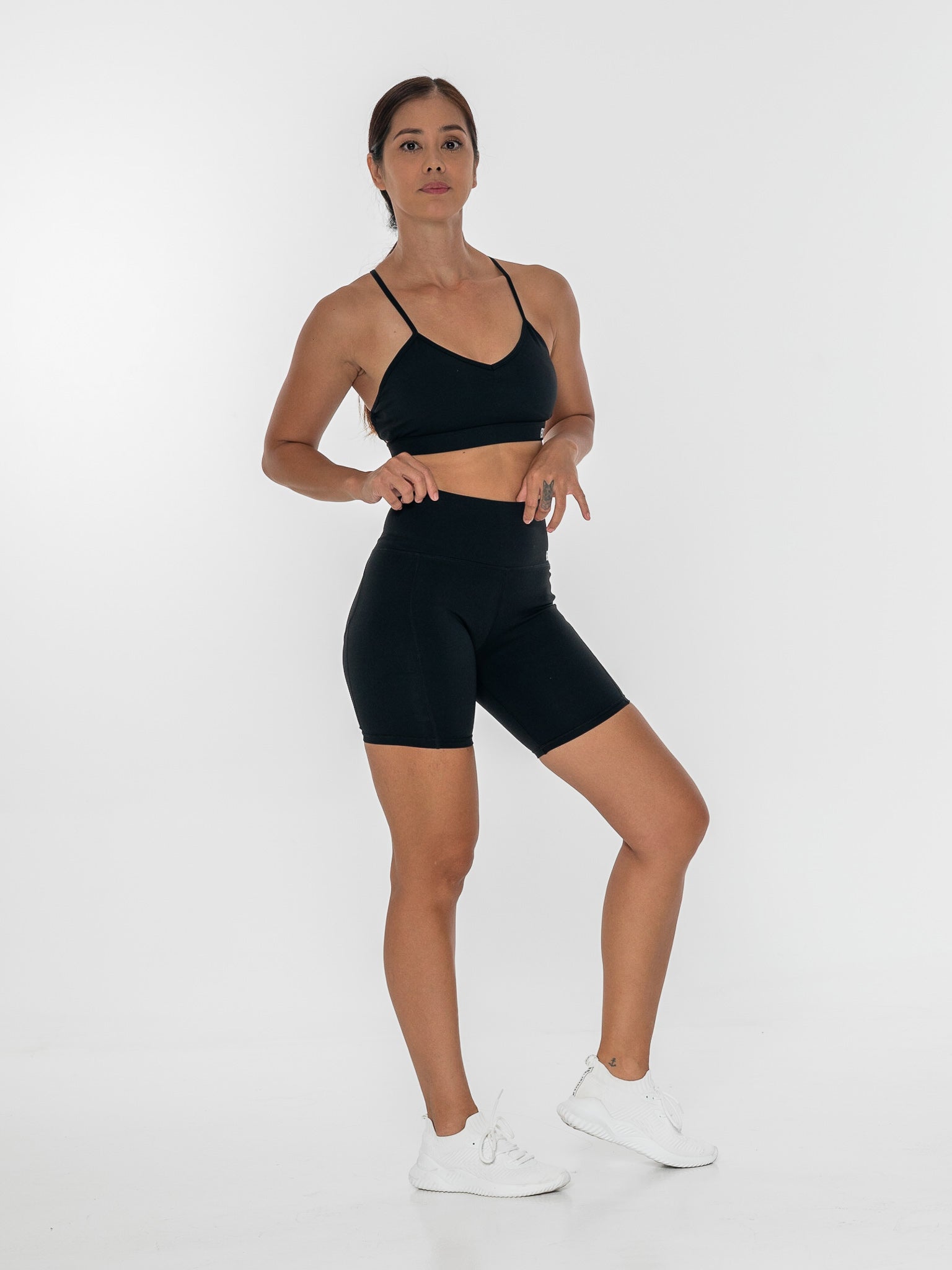 Glam v2 Biker Shorts - Black