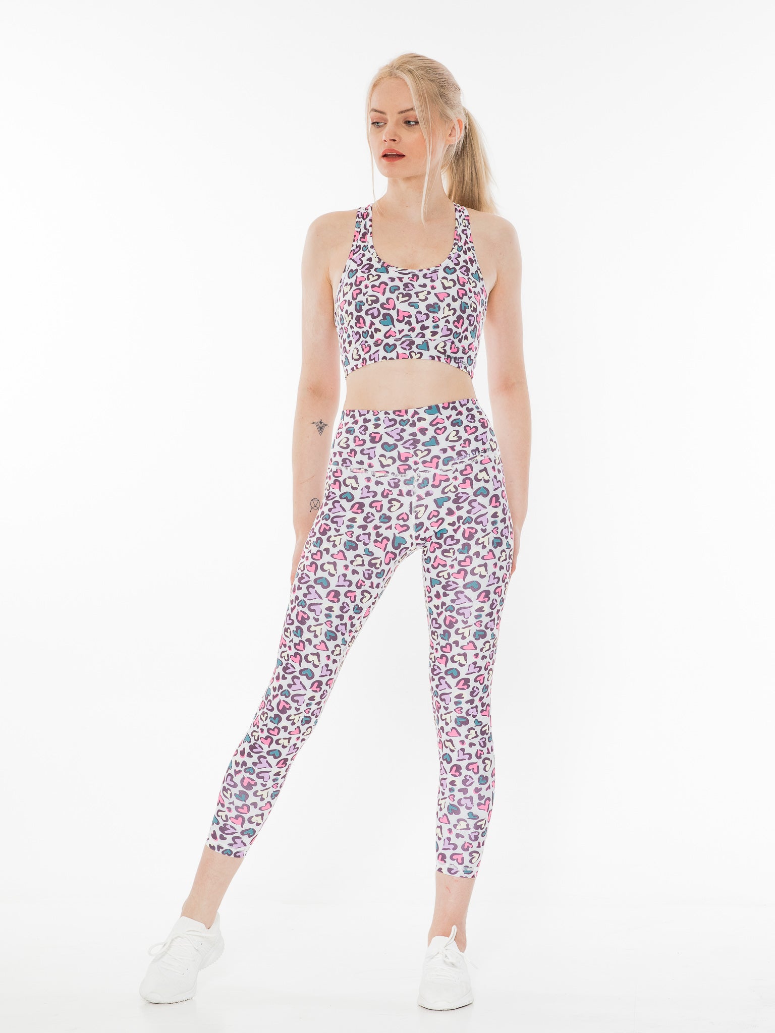 Tie Dye Love Tights