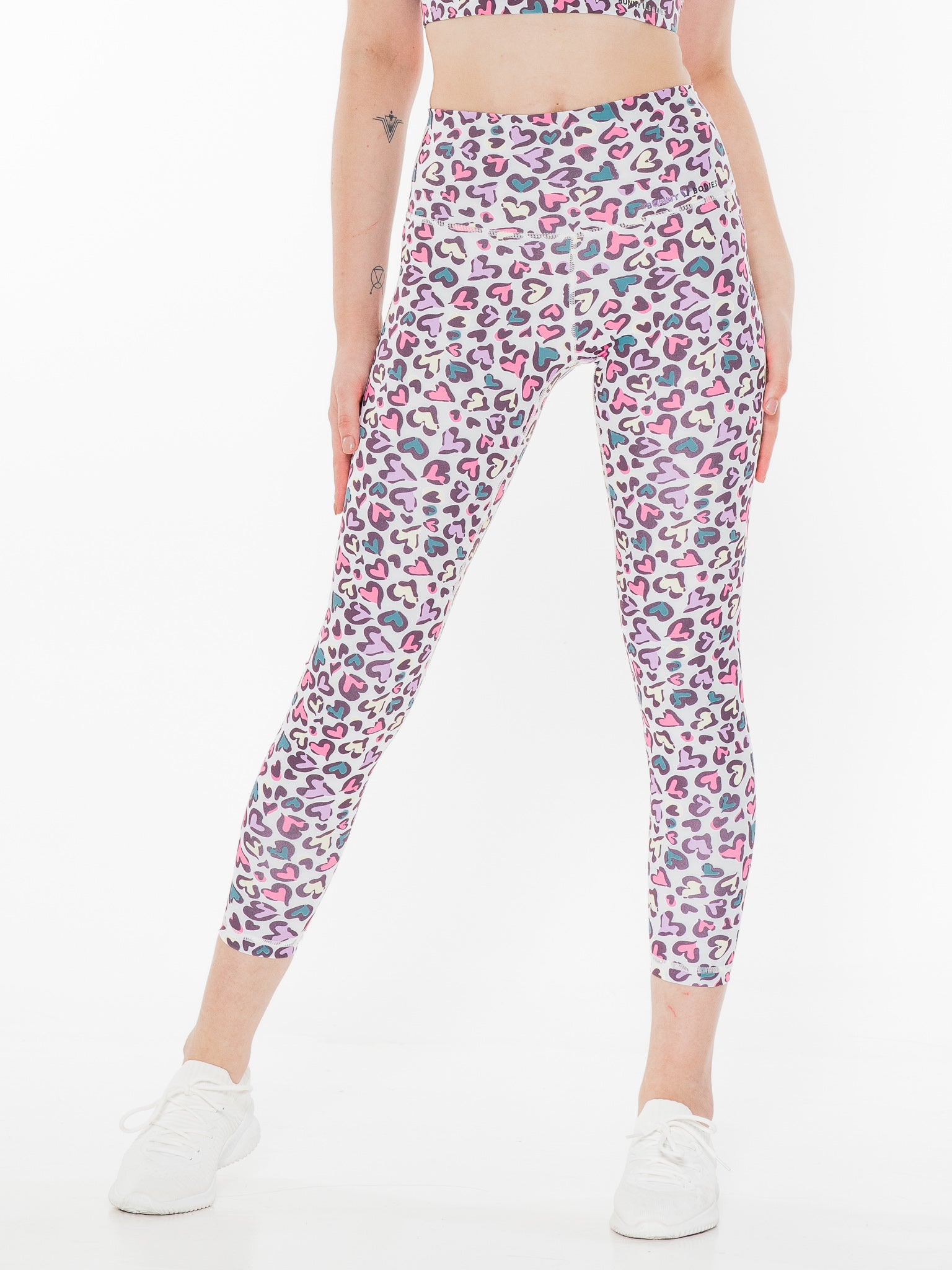 Tie Dye Love Tights