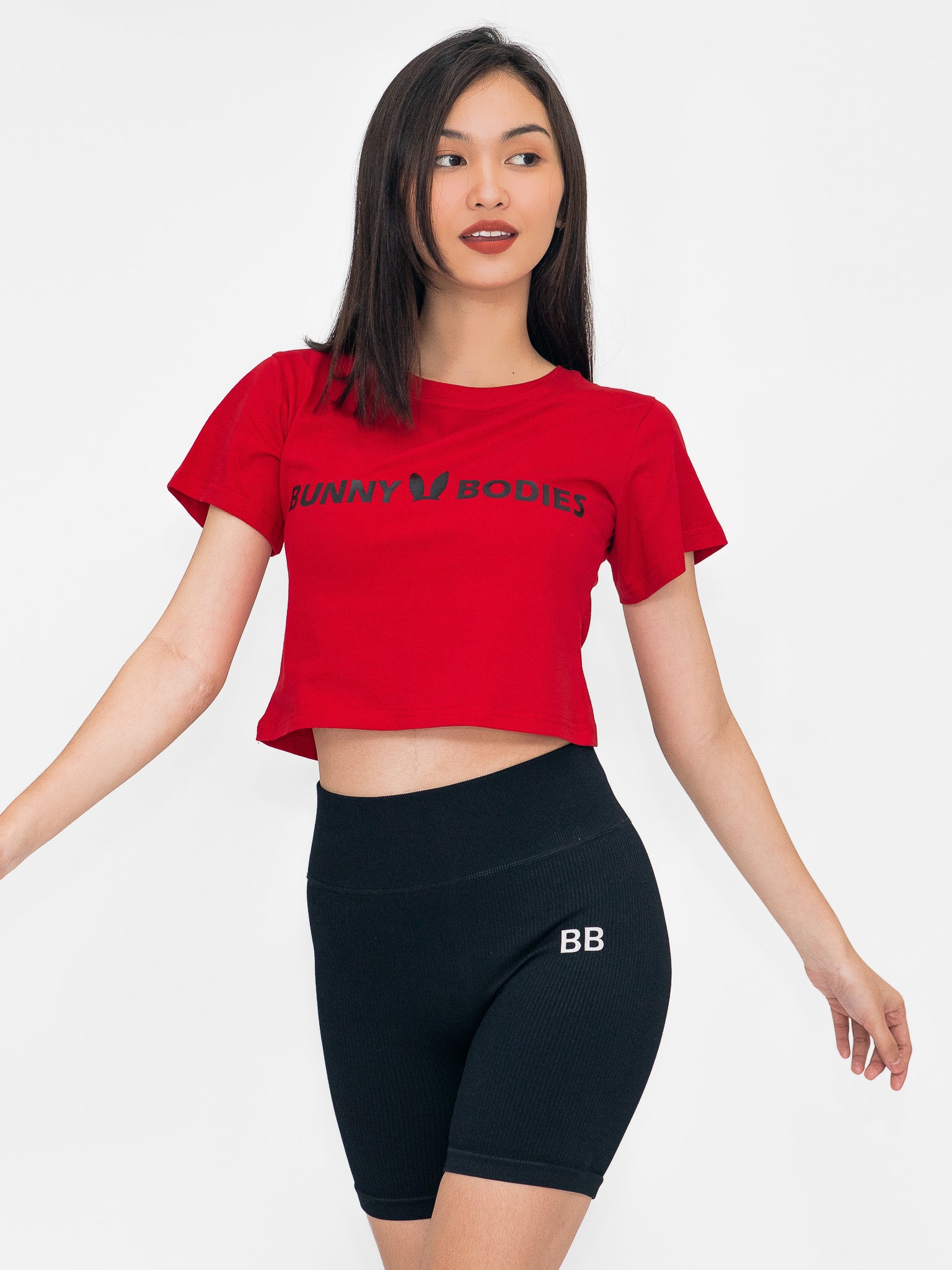 Bunny Bodies Semi Crop Tee