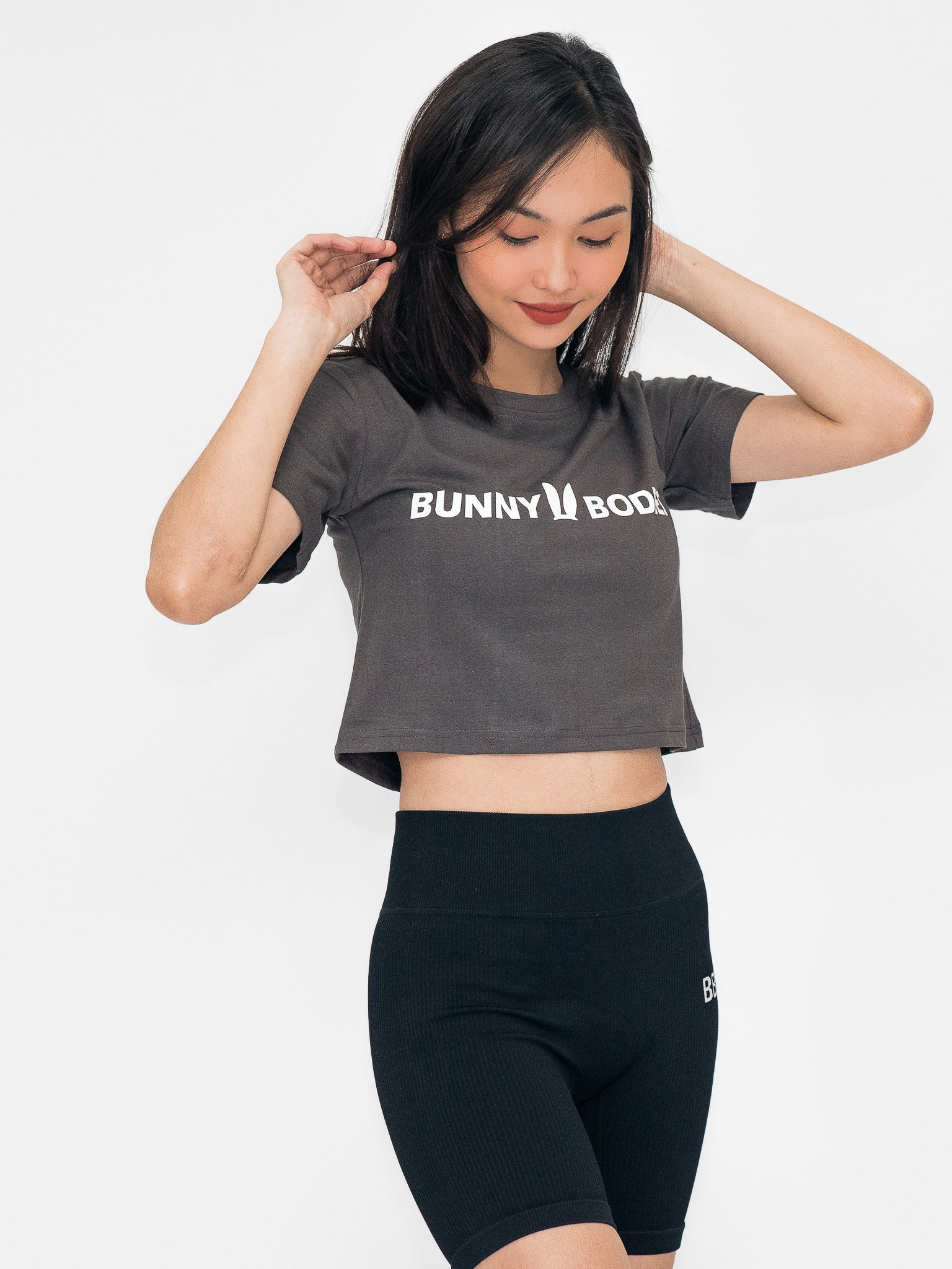 Bunny Bodies Semi Crop Tee