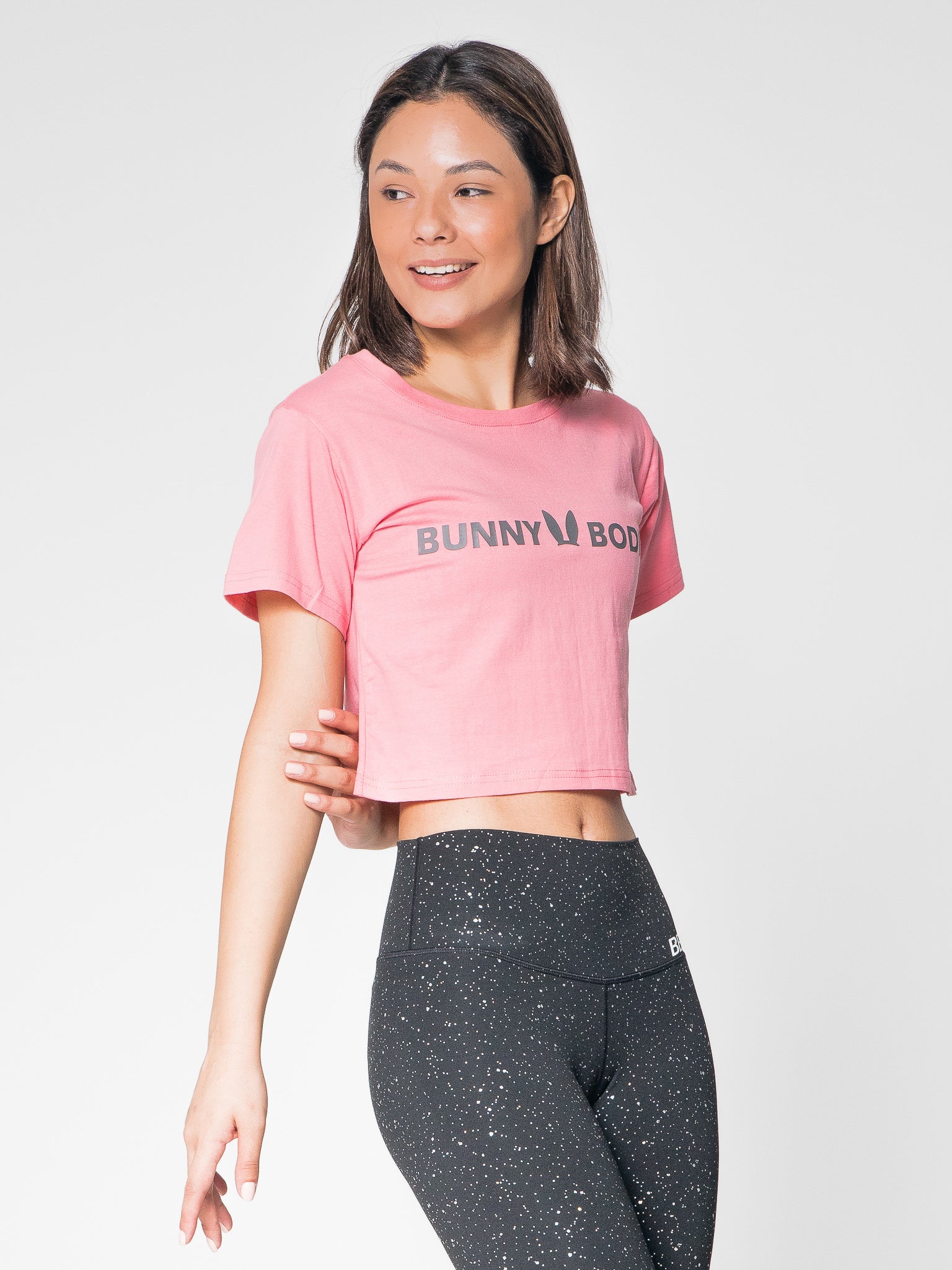 Bunny Bodies Semi Crop Tee