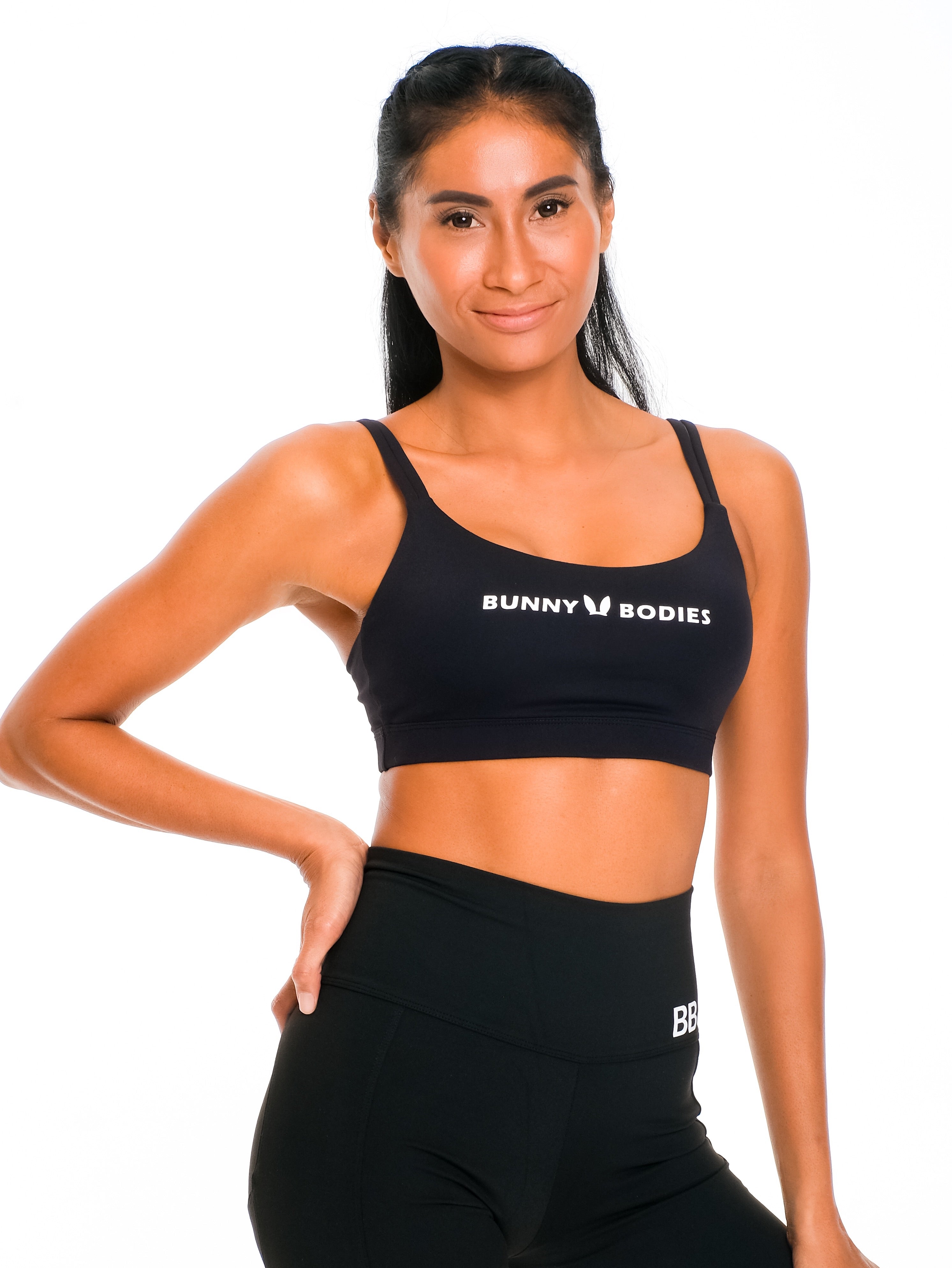 Bunny Bodies Sports Bra - Black