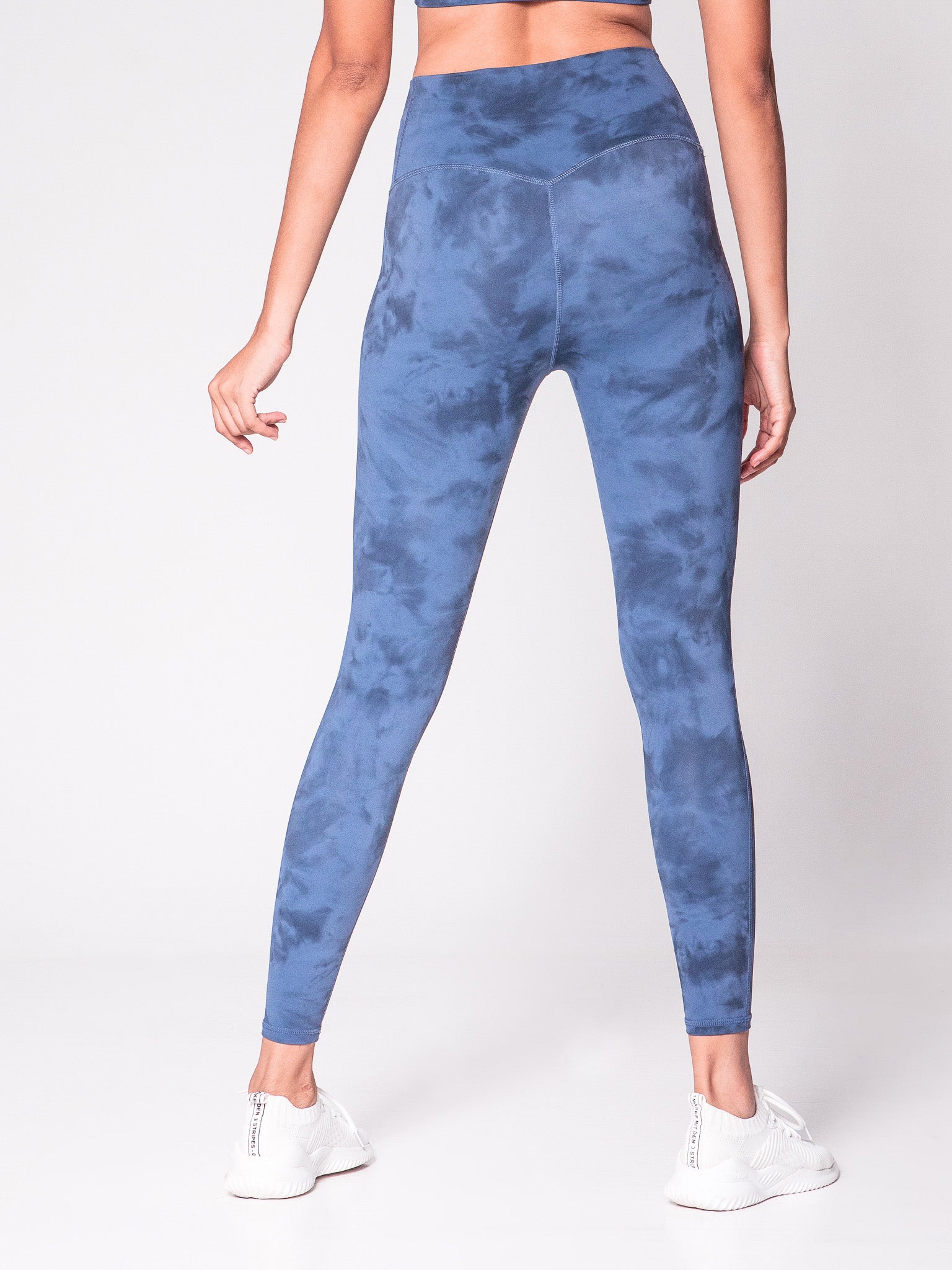 Tie Dyed Party II Tights - Midnight