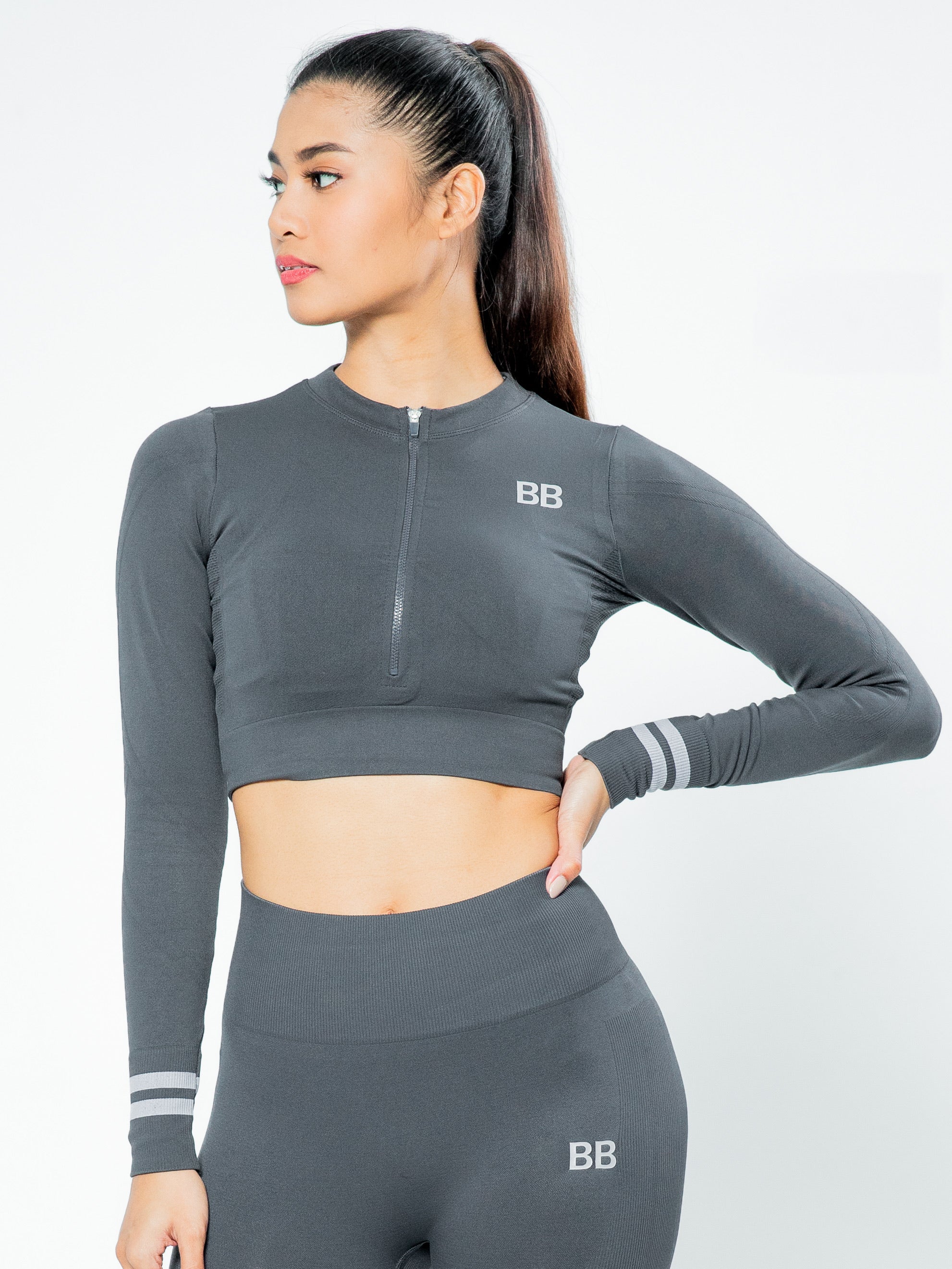 Preppy Jacket - Charcoal