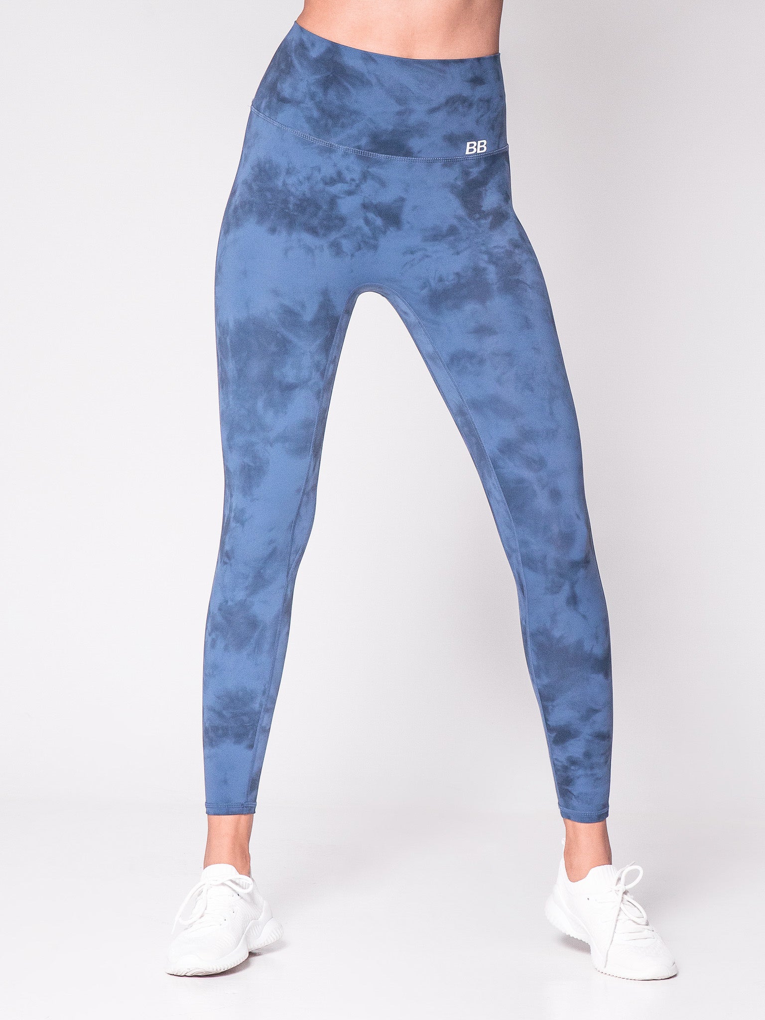 Tie Dyed Party II Tights - Midnight