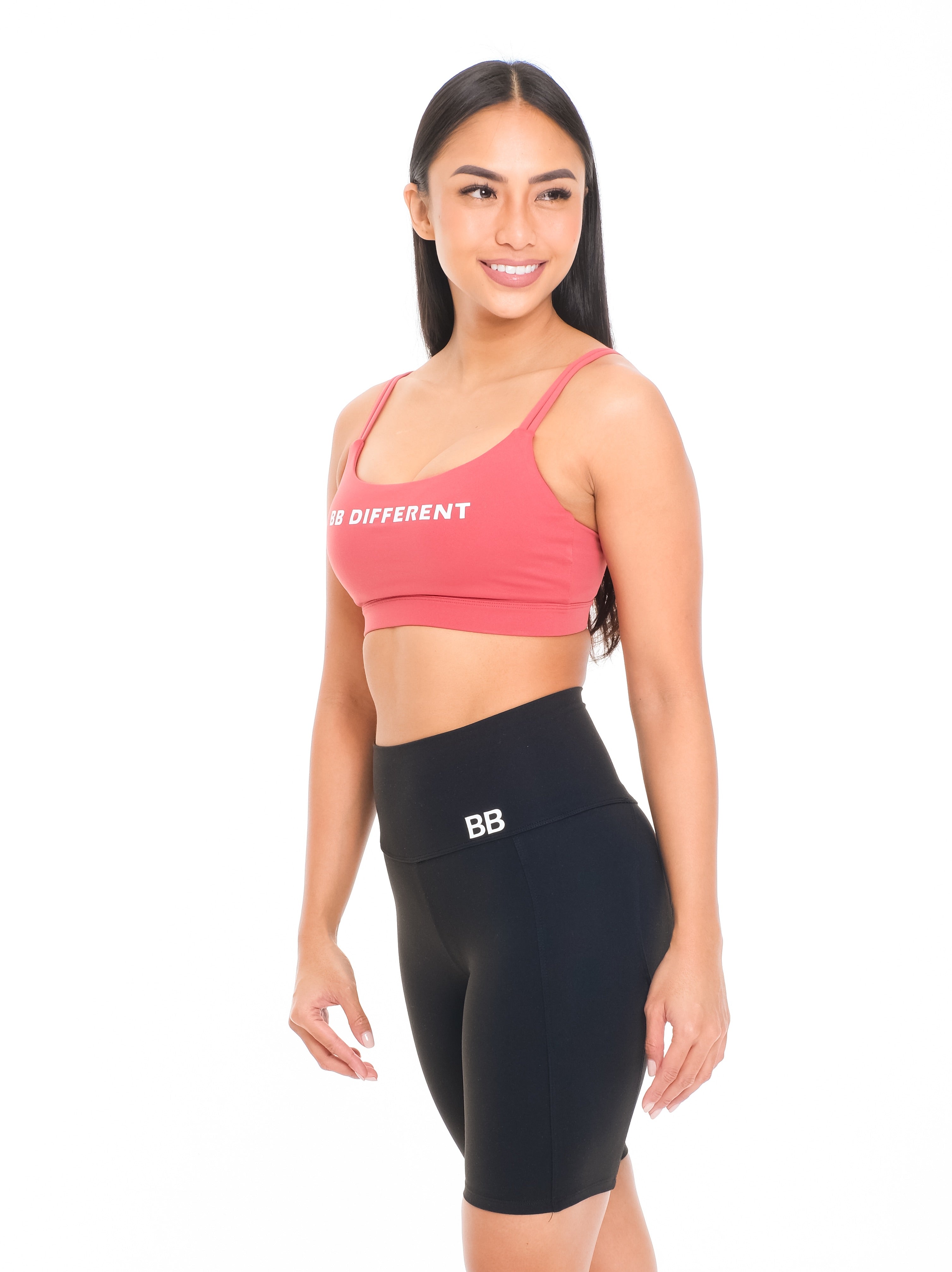 Be Different Sports Bra - Wine Red