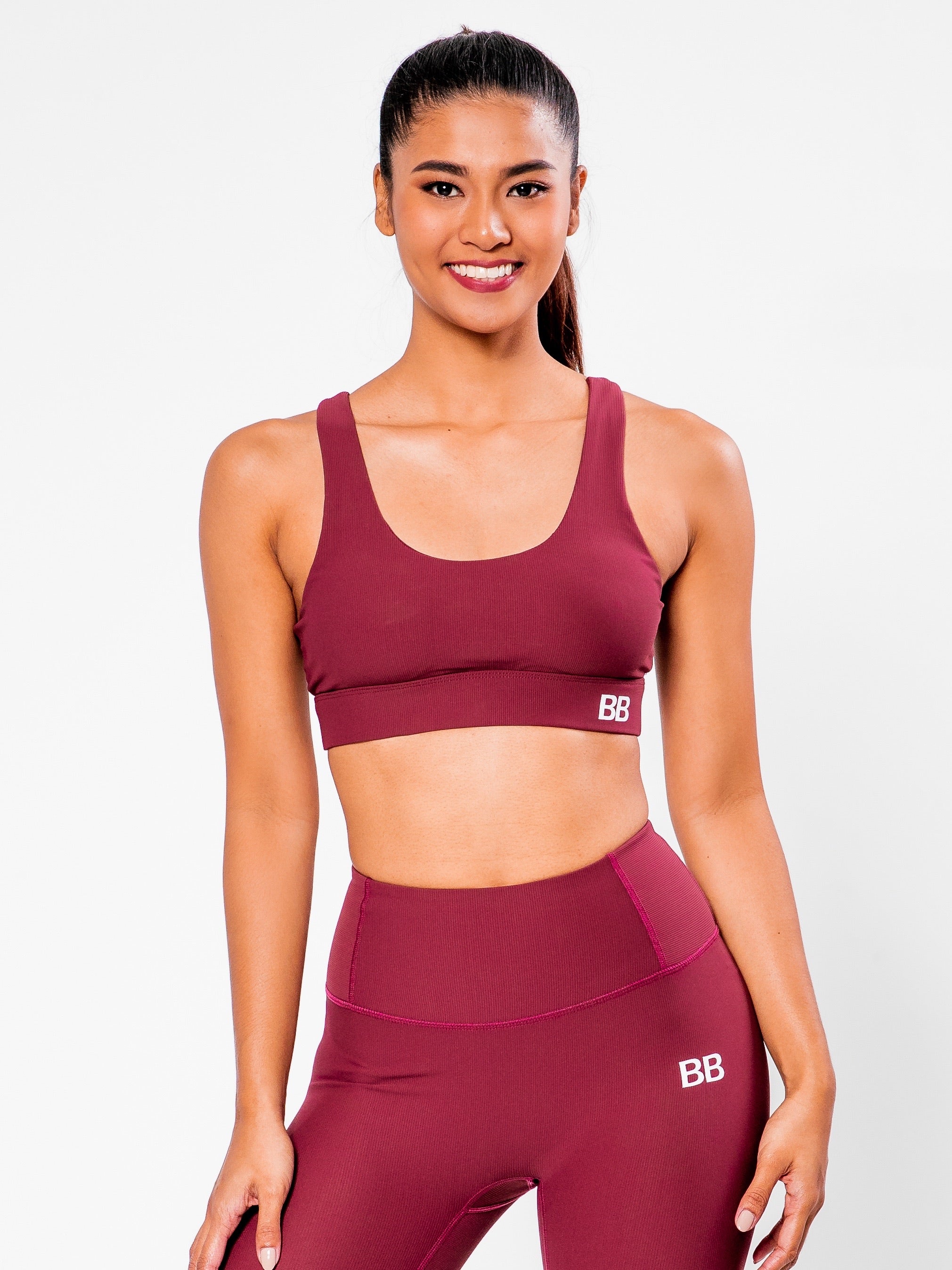 Nimble Sports Bra - Wine