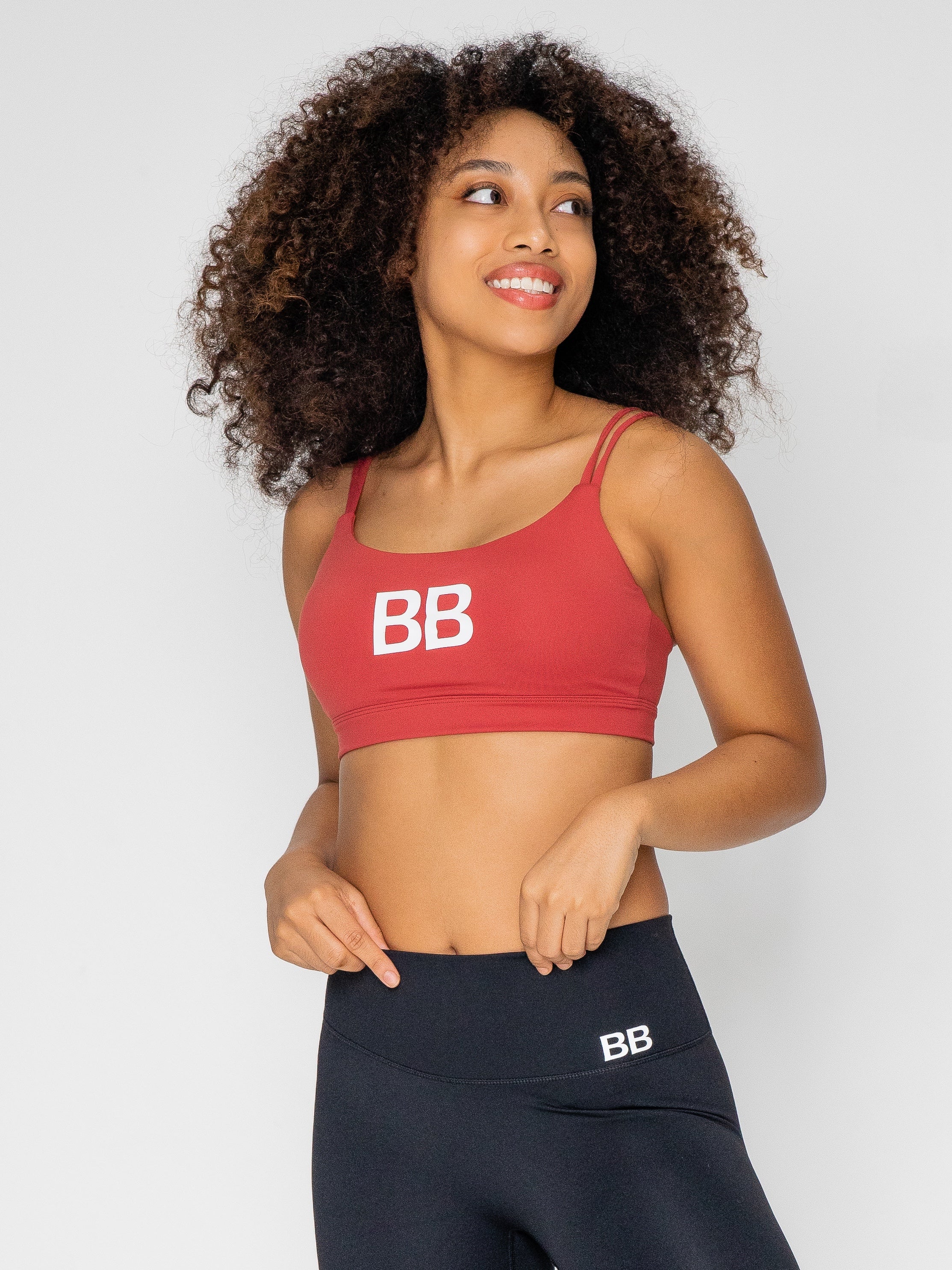 BB Sports Bra - Wine Red – Bunny Bodies