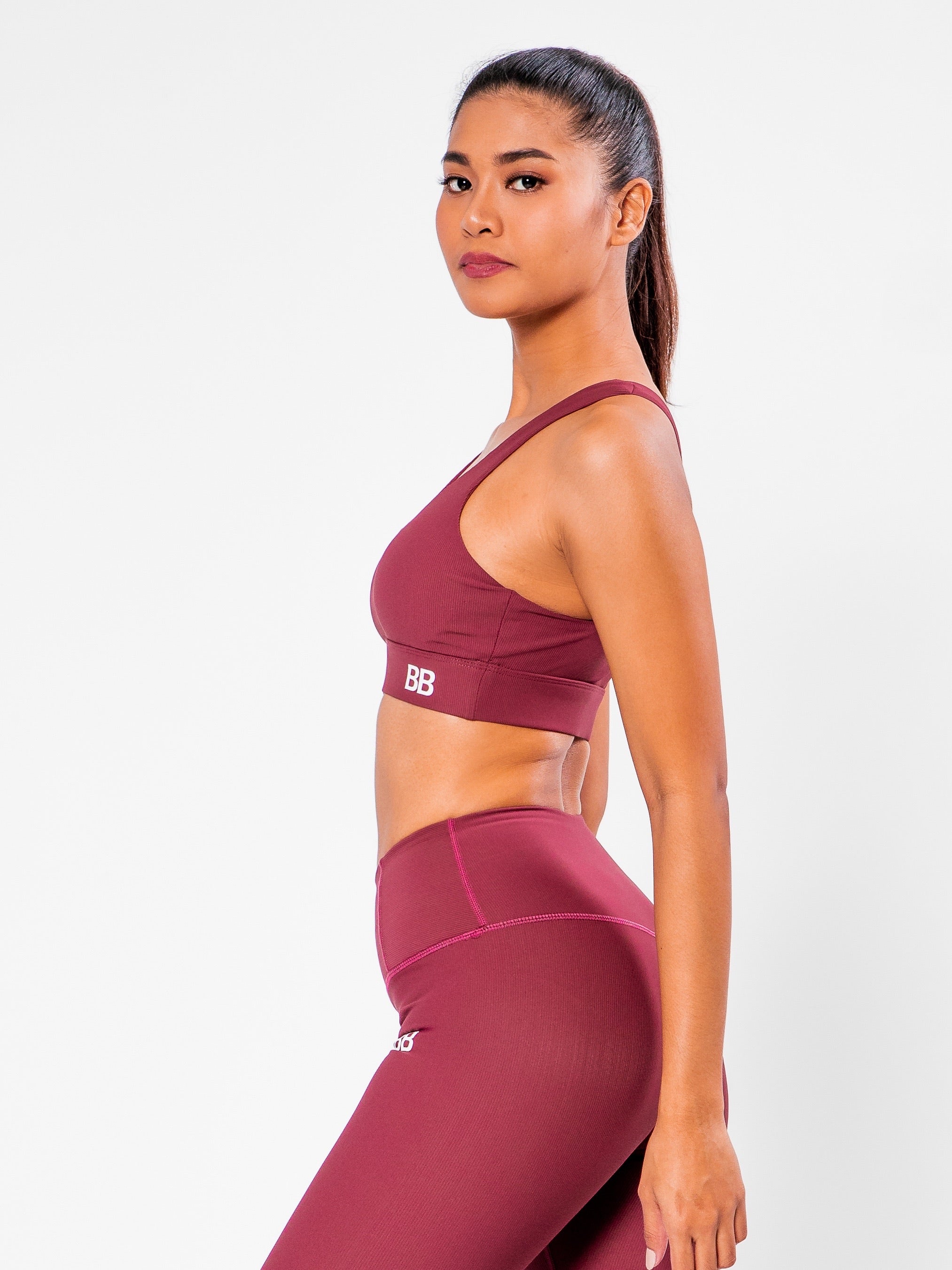 Nimble Sports Bra - Wine – Bunny Bodies