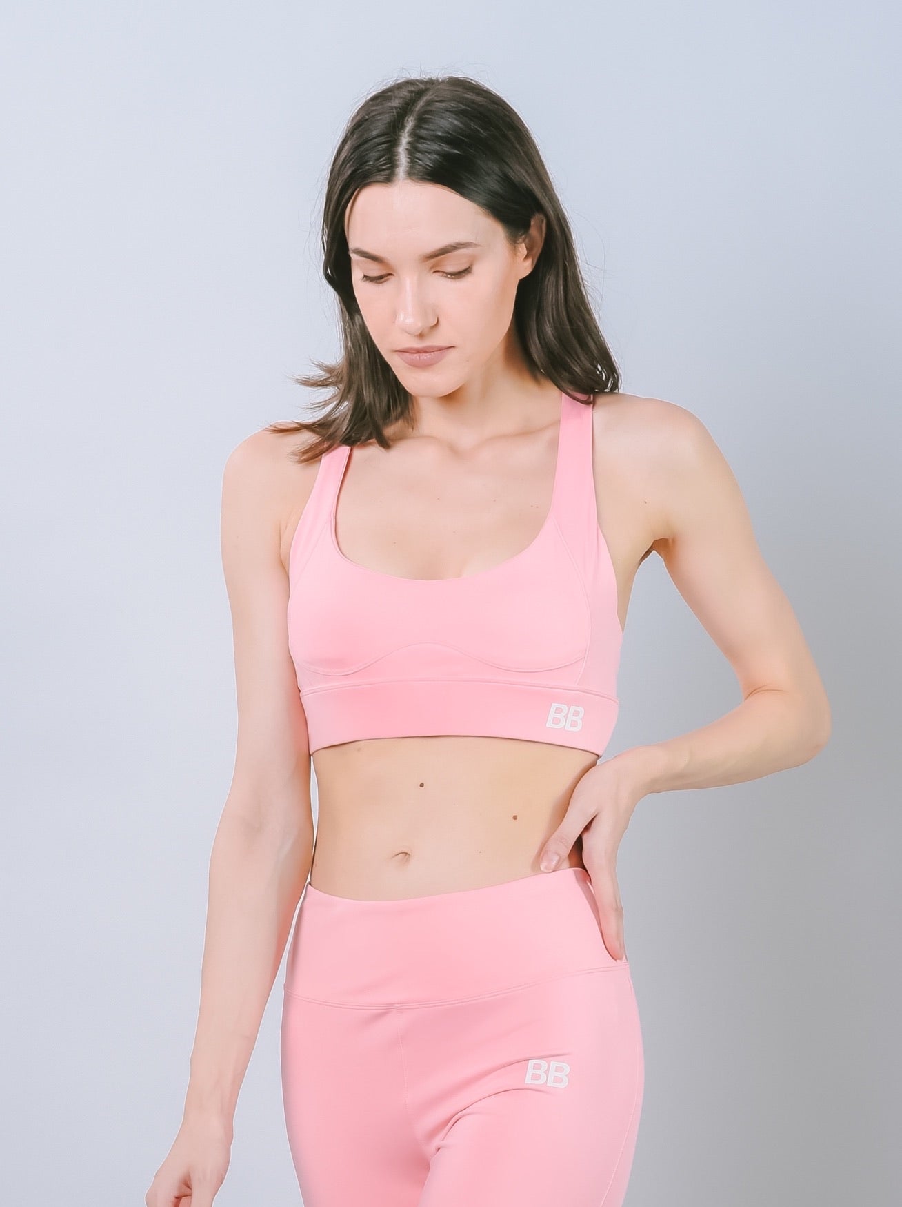 Vigor Sports Bra - Rosey