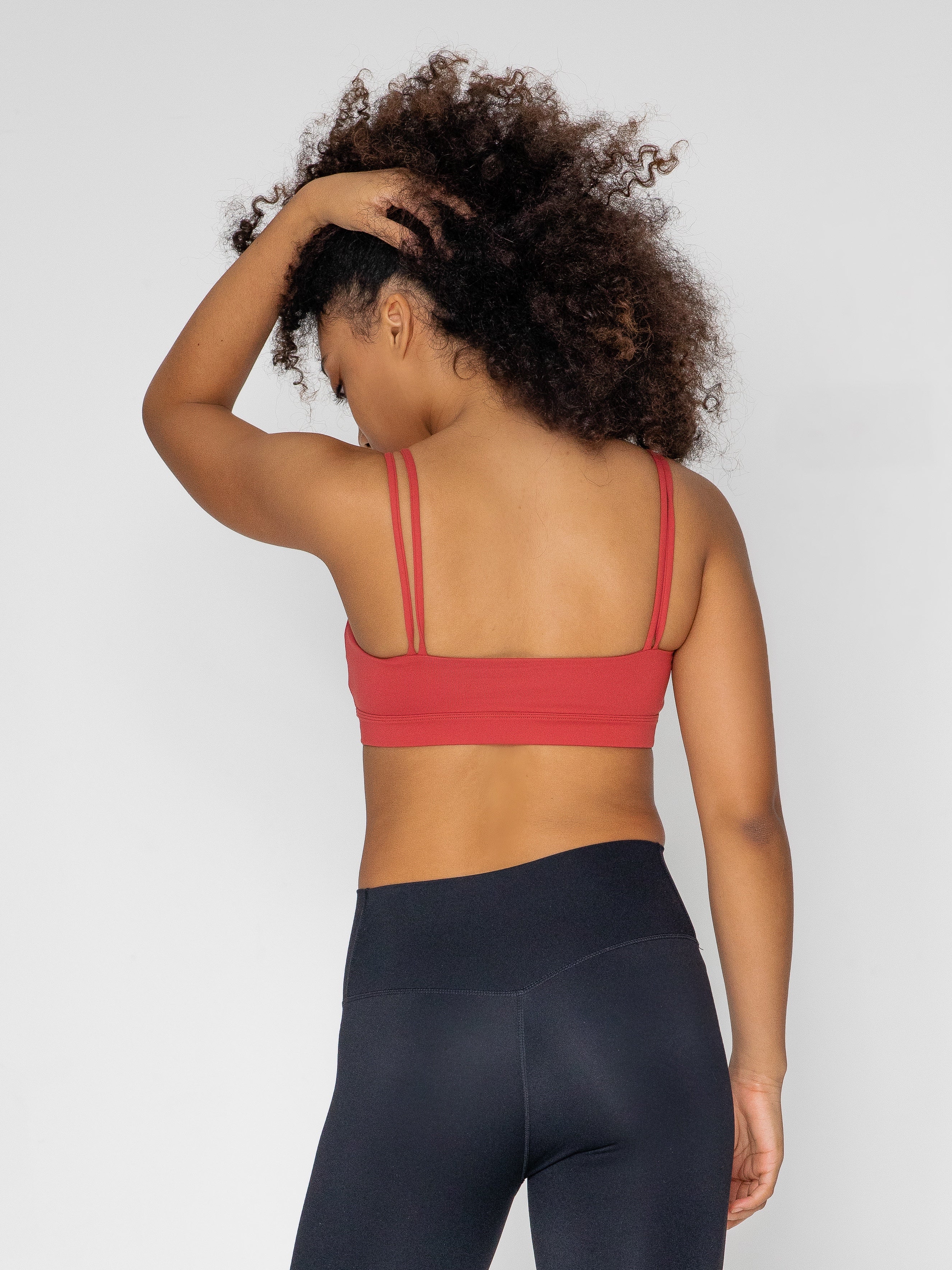 BB Sports Bra - Wine Red