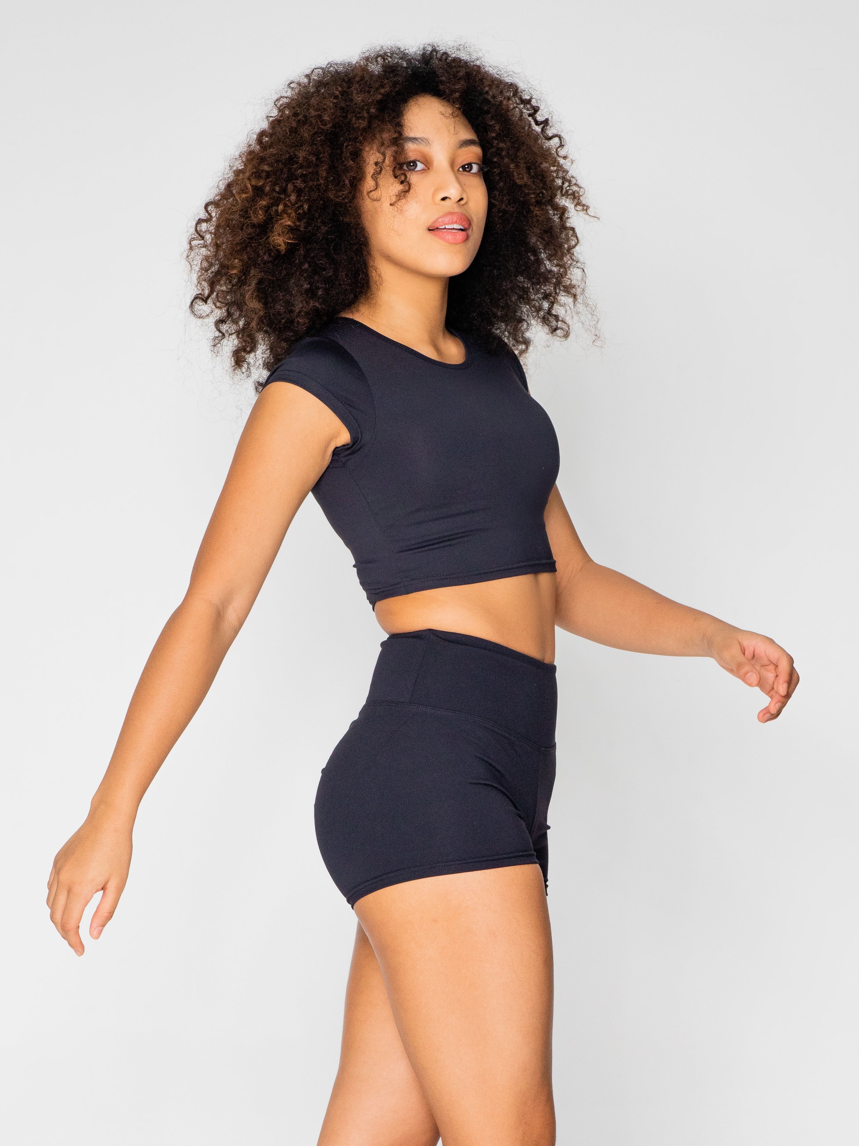 Captive Booty Shorts - Black