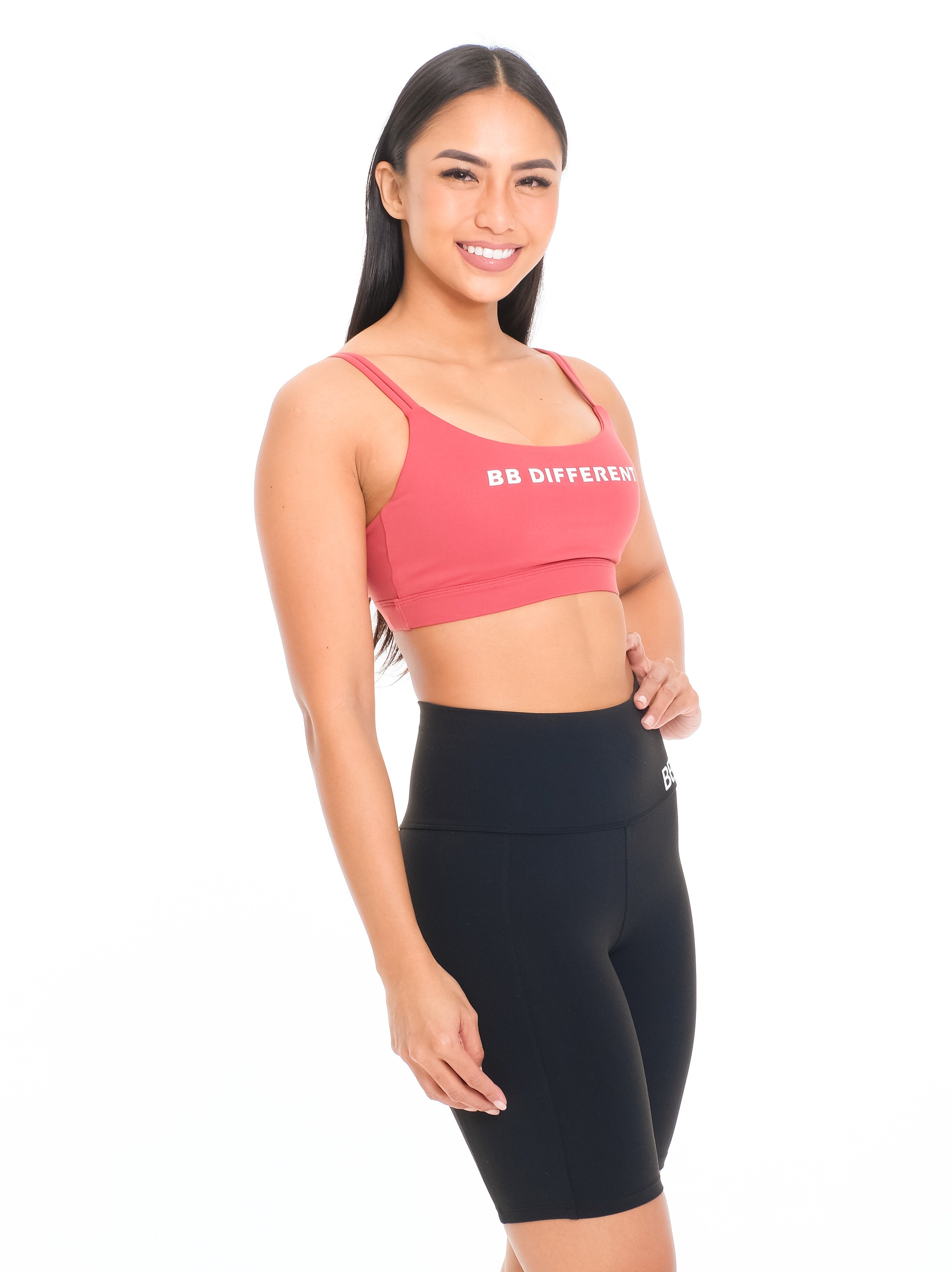 Be Different Sports Bra - Wine Red