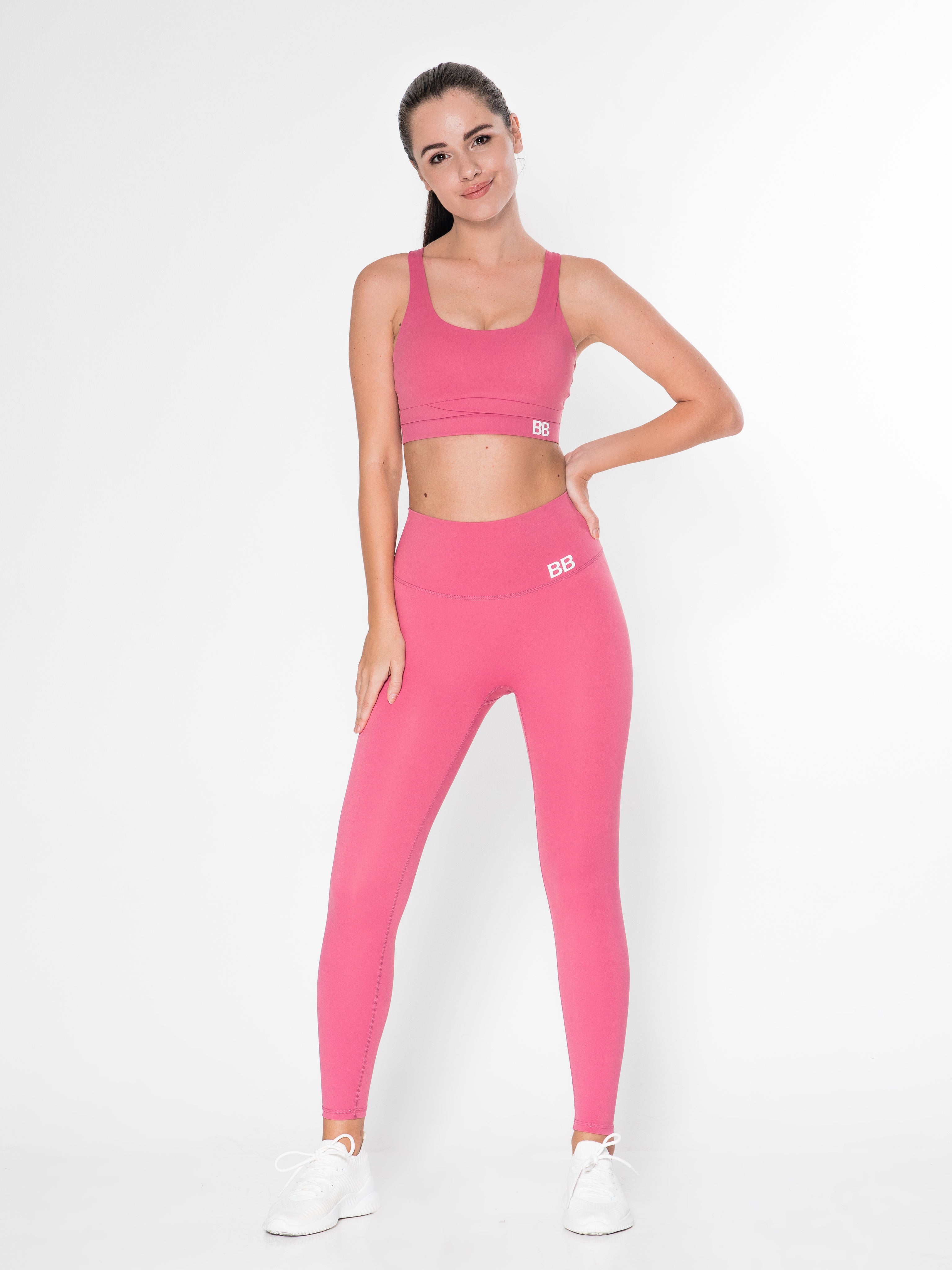 Raw Sports Bra - Rosey
