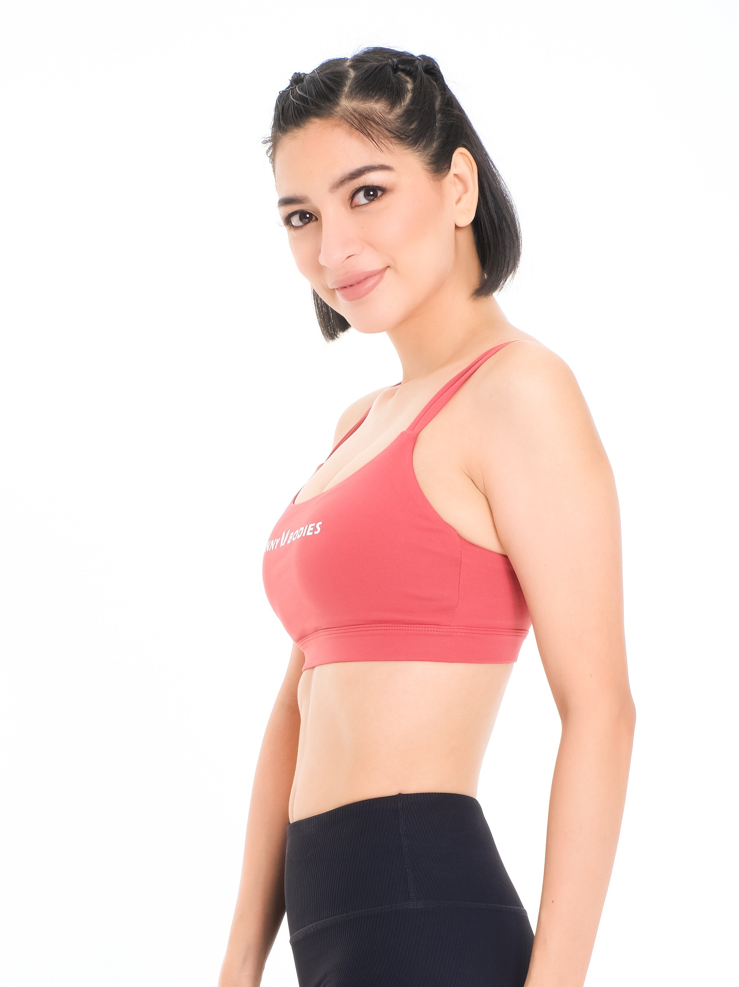 Bunny Bodies Sports Bra - Wine Red