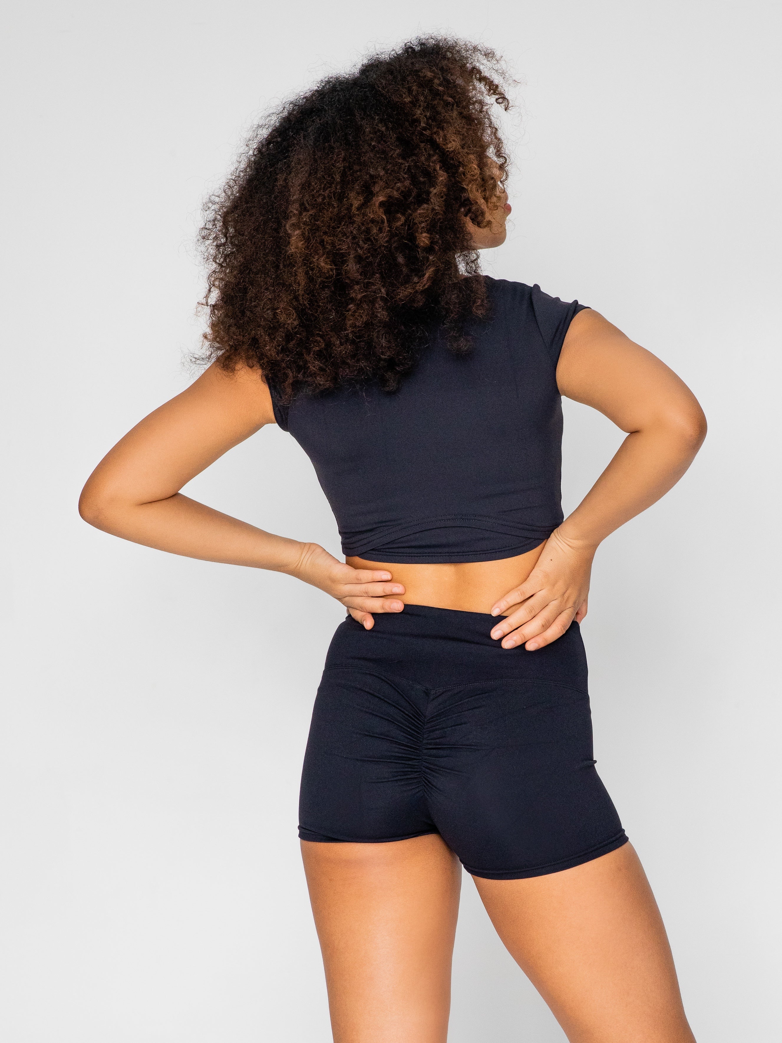 Captive Booty Shorts - Black