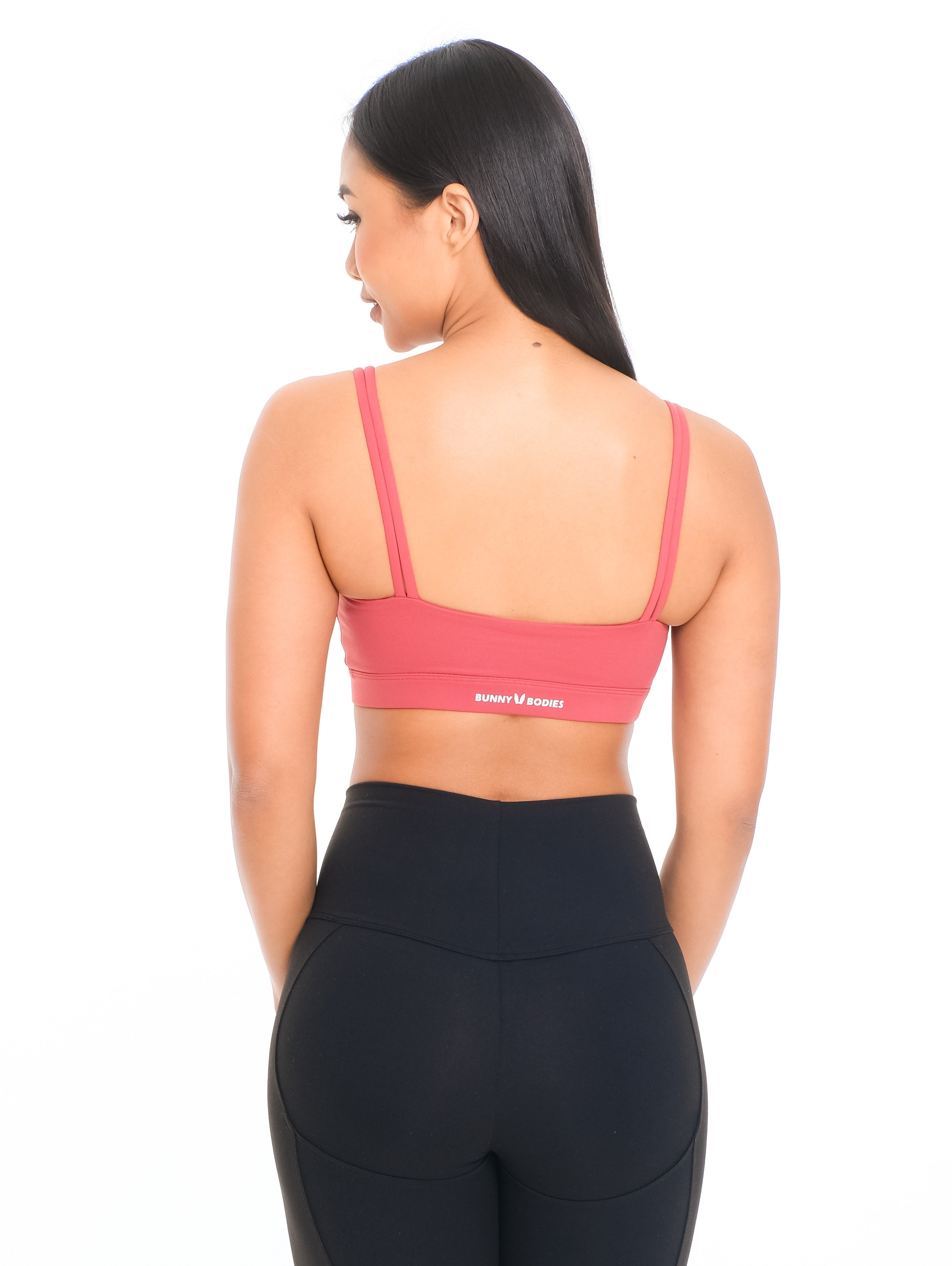 Be Different Sports Bra - Wine Red